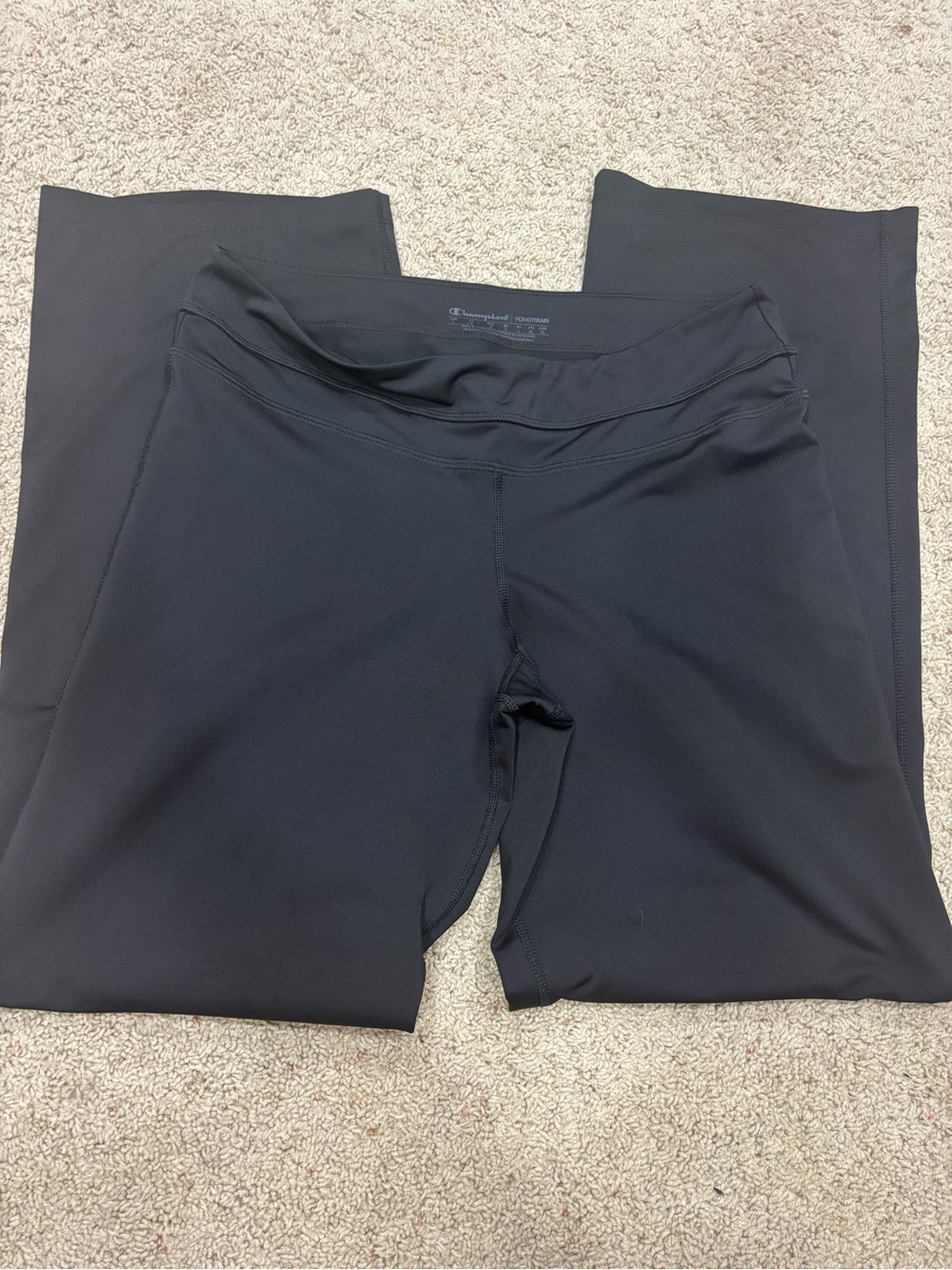 Champion Black Wide-Leg Performance Pants
